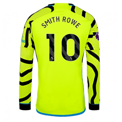 Moški Nogometni dresi Arsenal Emile Smith Rowe #10 Gostujoči 2023-24 Dolgi Rokav